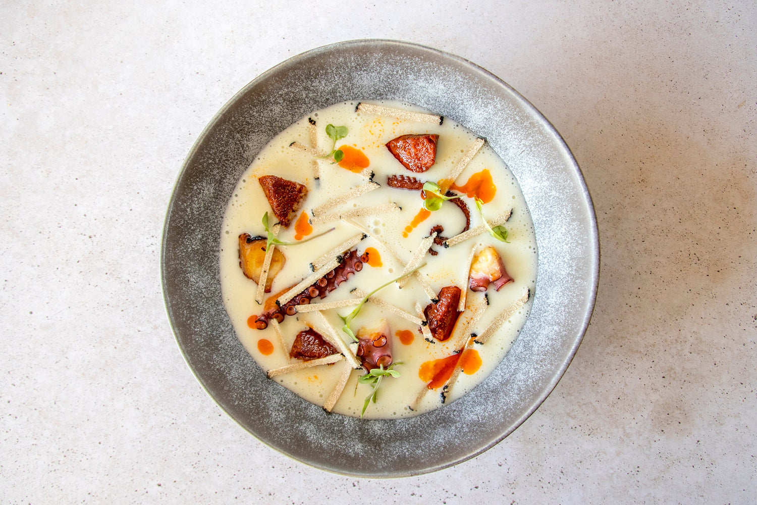 Purée de pommes de terre à la truffe