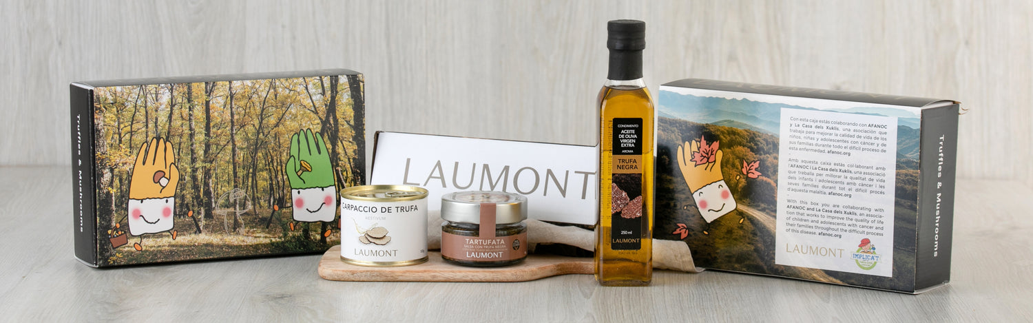 Coffrets gourmands truffés pour Noël