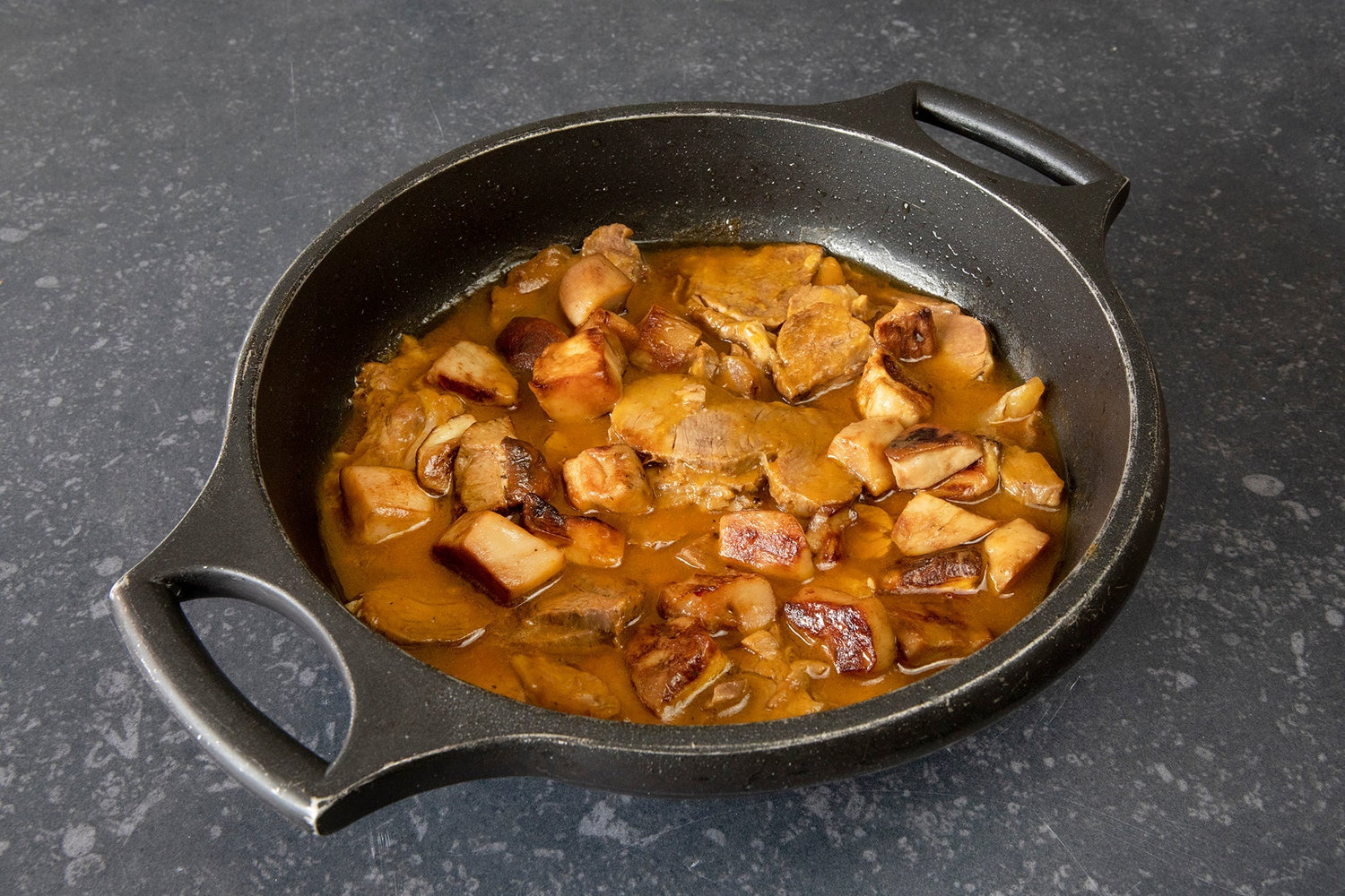 Bœuf mijoté aux champignons