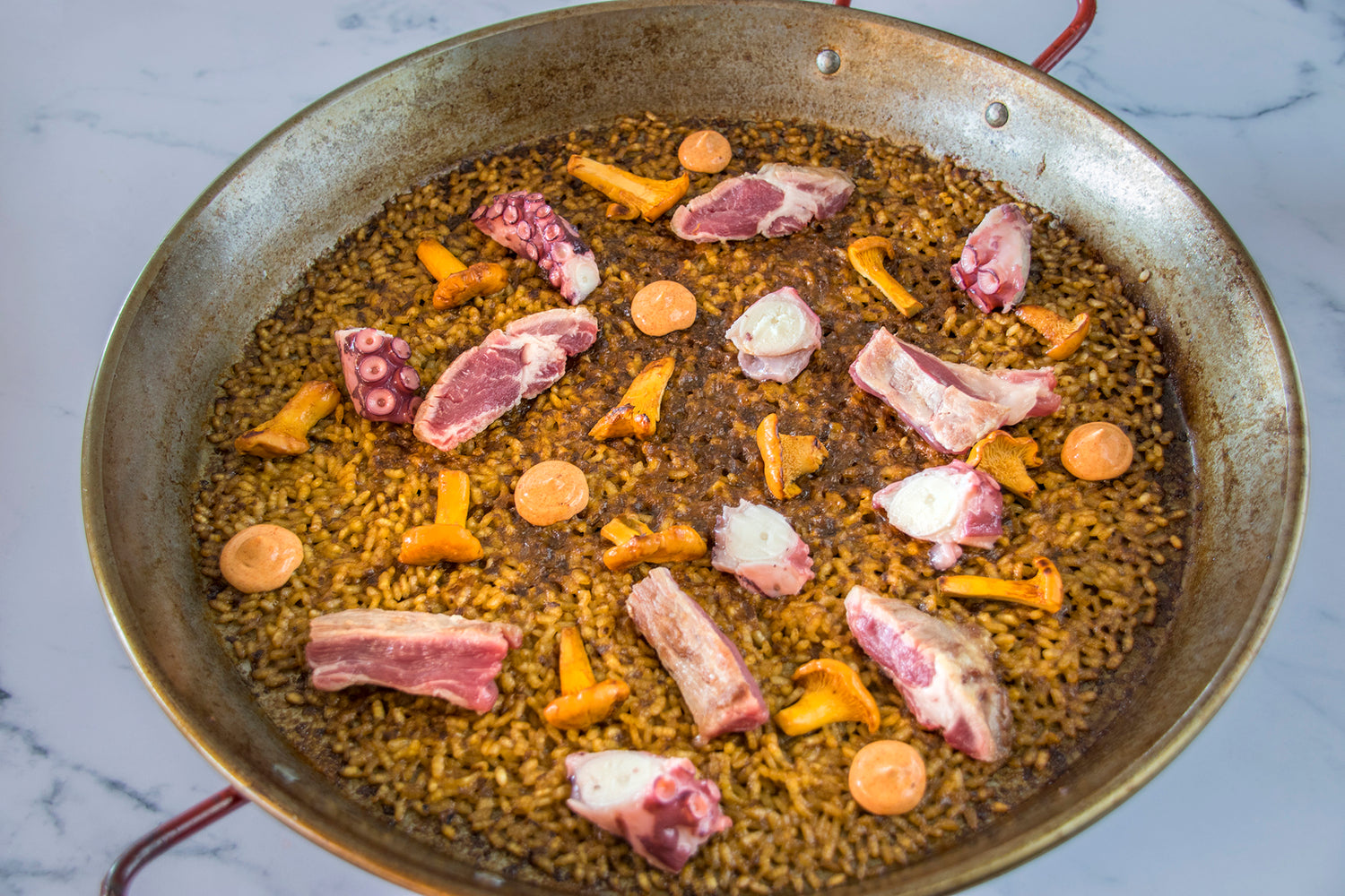 Riz sec de girolles