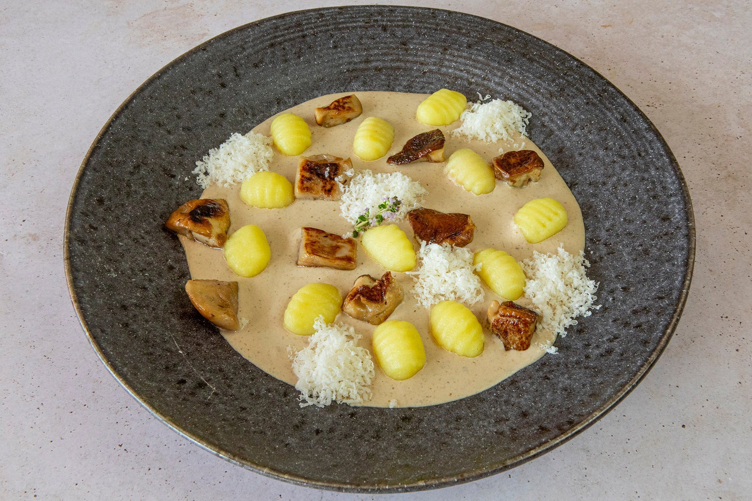 Gnocchis à la sauce aux cèpes