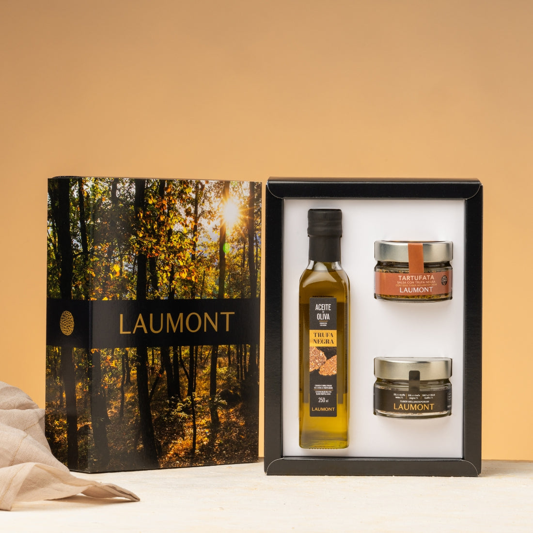 COFFRET SECRET DE CHEF - Tartufata + Sel Truffe + Huile de Truffe Noire