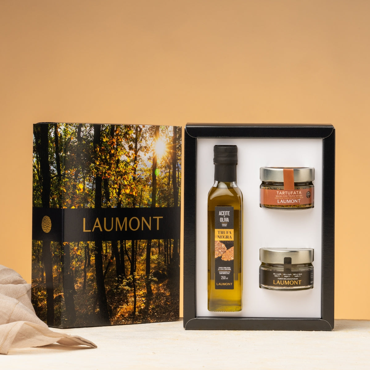 COFFRET SECRET DE CHEF - Tartufata + Sel Truffe + Huile de Truffe Noire