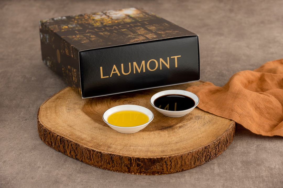 Coffret Gourmand : Huile de Truffe Noire + Vinaigre de Truffe Blanche