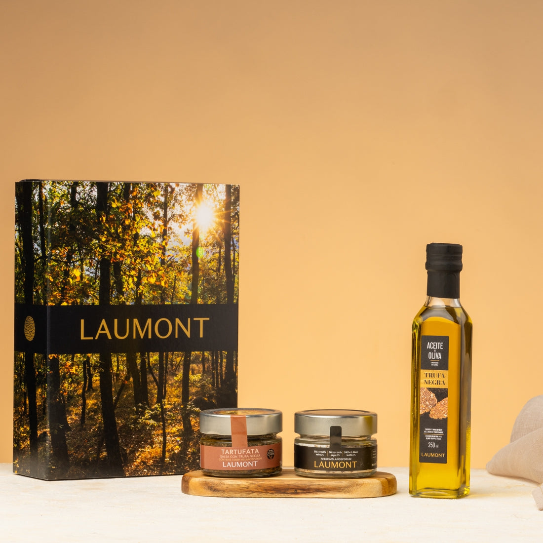 COFFRET SECRET DE CHEF - Tartufata + Sel Truffe + Huile de Truffe Noire