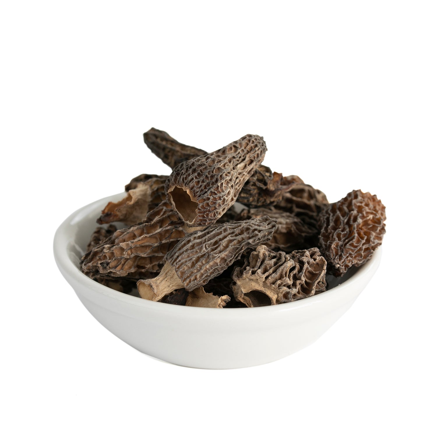 Morilles séchées sauvages